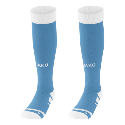 Jako Stutzenstrumpf Dynamic Unisex skyblue Front 