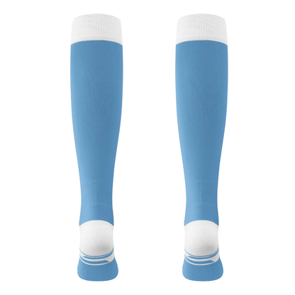 Jako Stutzenstrumpf Dynamic Unisex skyblue Rücken 