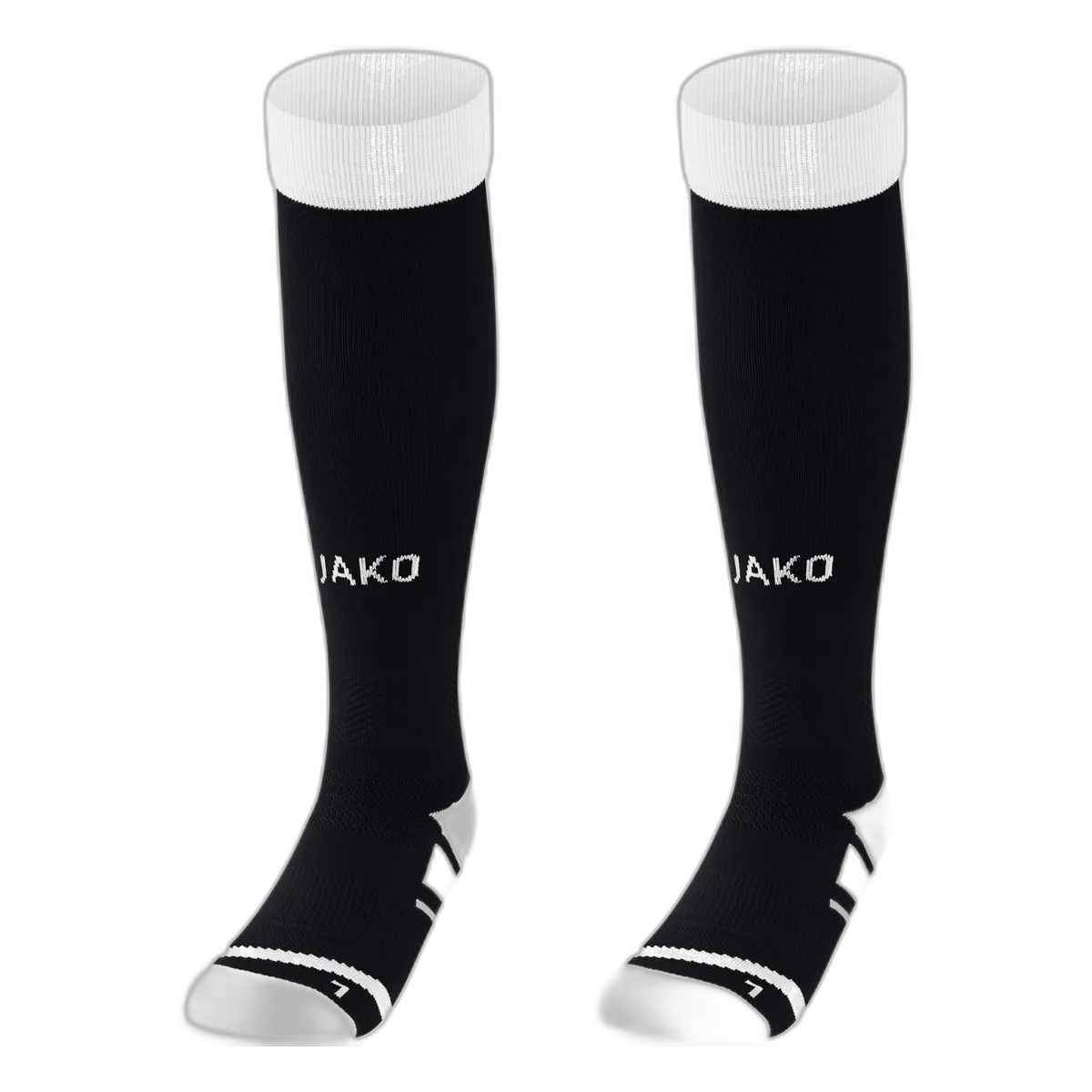 Jako Stutzenstrumpf Dynamic Unisex schwarz Front #farbe_schwarz