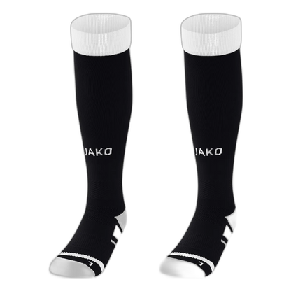 Jako Stutzenstrumpf Dynamic Unisex schwarz Front 