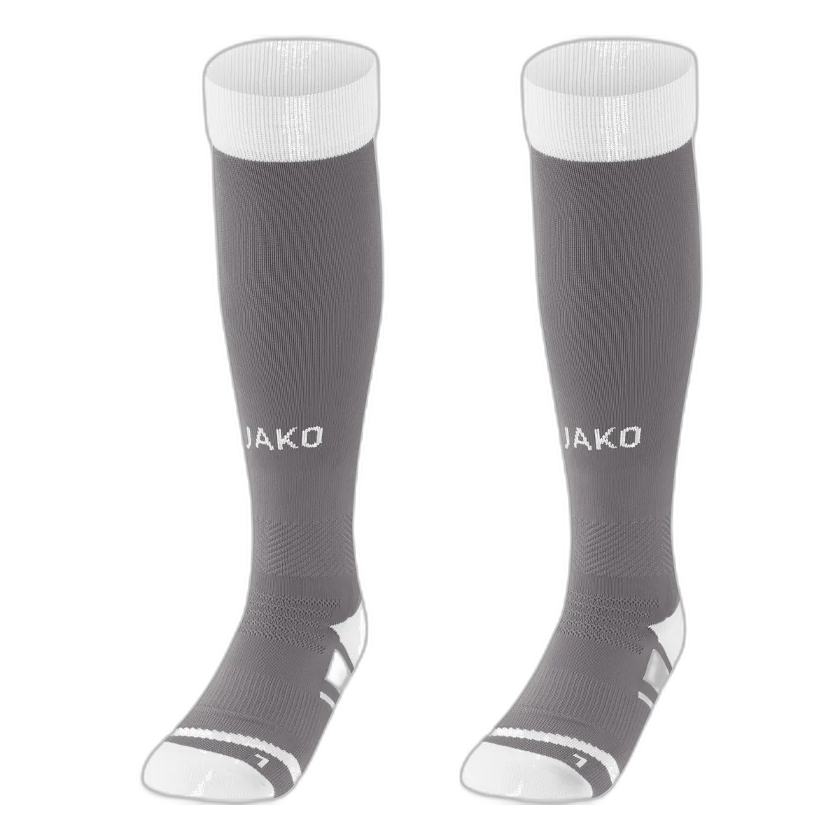 Jako Stutzenstrumpf Dynamic Unisex grau Front 