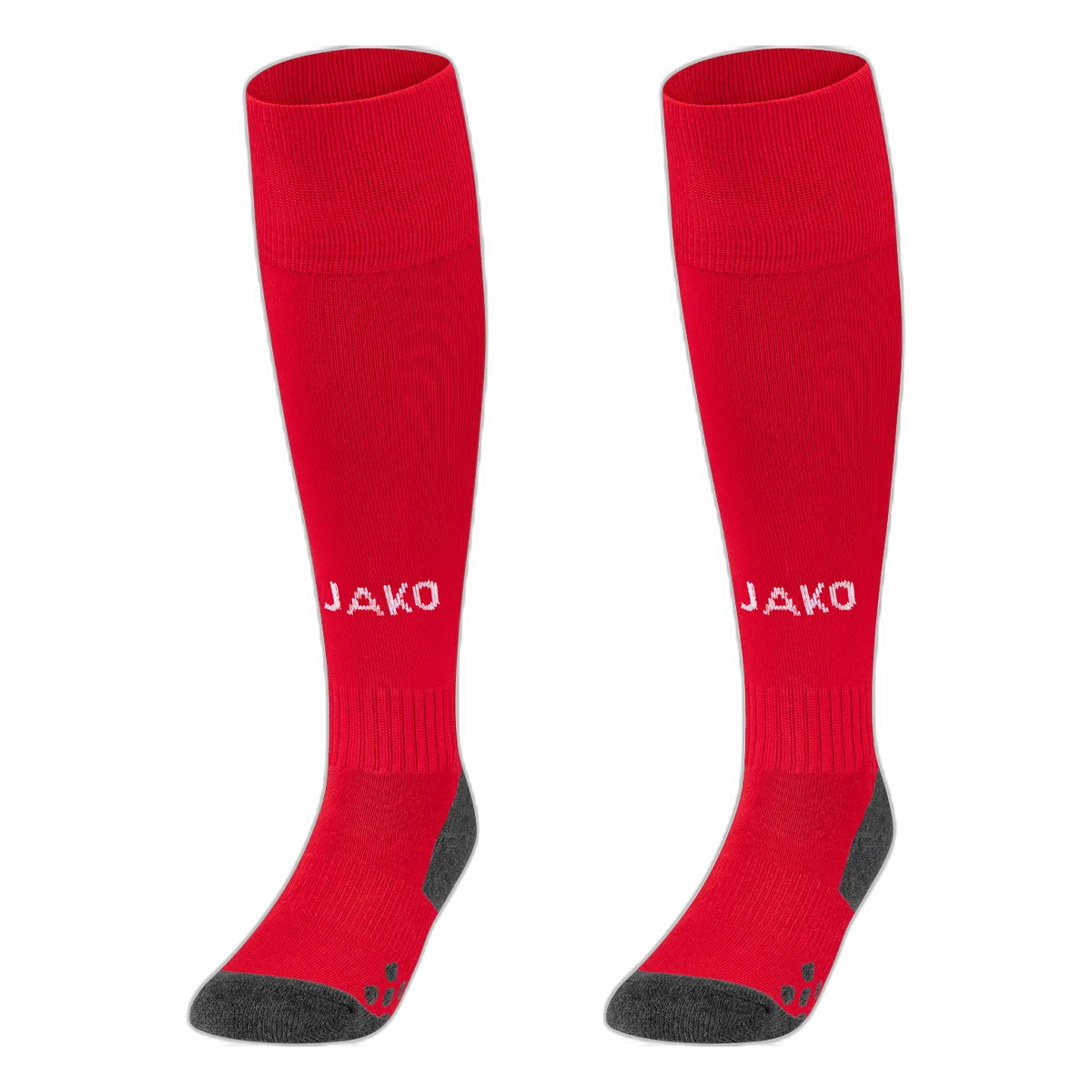 Jako Stutzenstrumpf Allround Unisex sportrot Front #farbe_sportrot