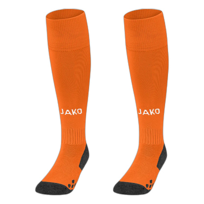 Jako Stutzenstrumpf Allround Unisex neonorange Front 