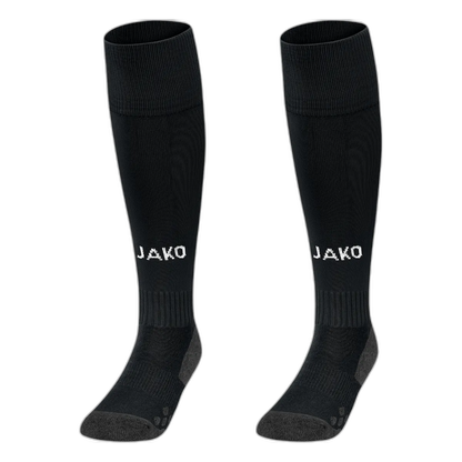 Jako Stutzenstrumpf Allround Unisex schwarz Front 