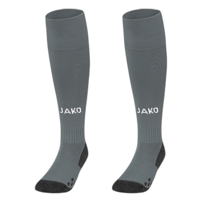 Jako Stutzenstrumpf Allround Unisex steingrau Front 