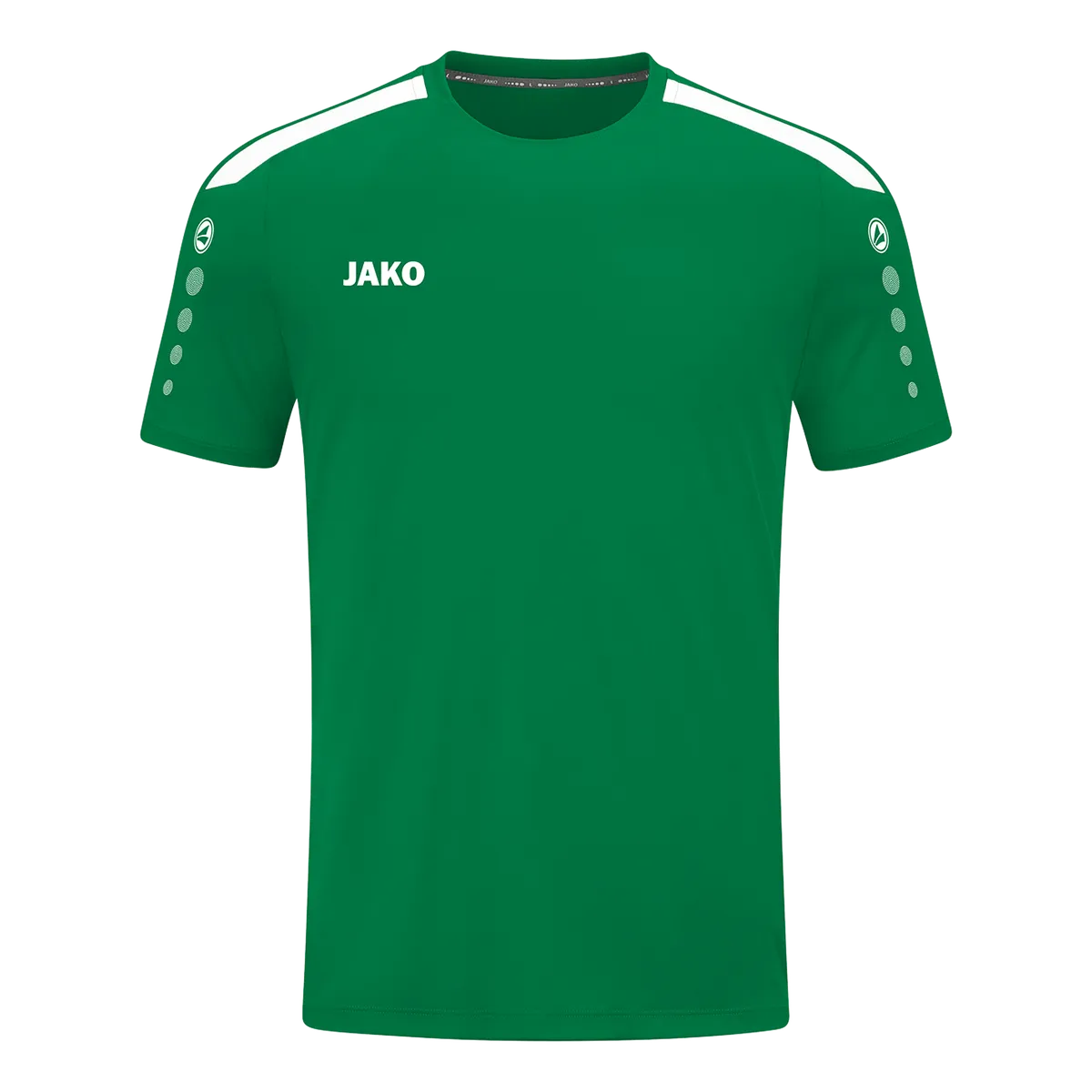 JAKO Trikot Power Kurzarm Kinder sportgrün Front 