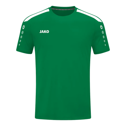 JAKO Trikot Power Kurzarm Damen sportgrün Front 