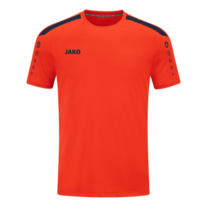 JAKO Trikot Power Kurzarm Kinder flame/marine Front 