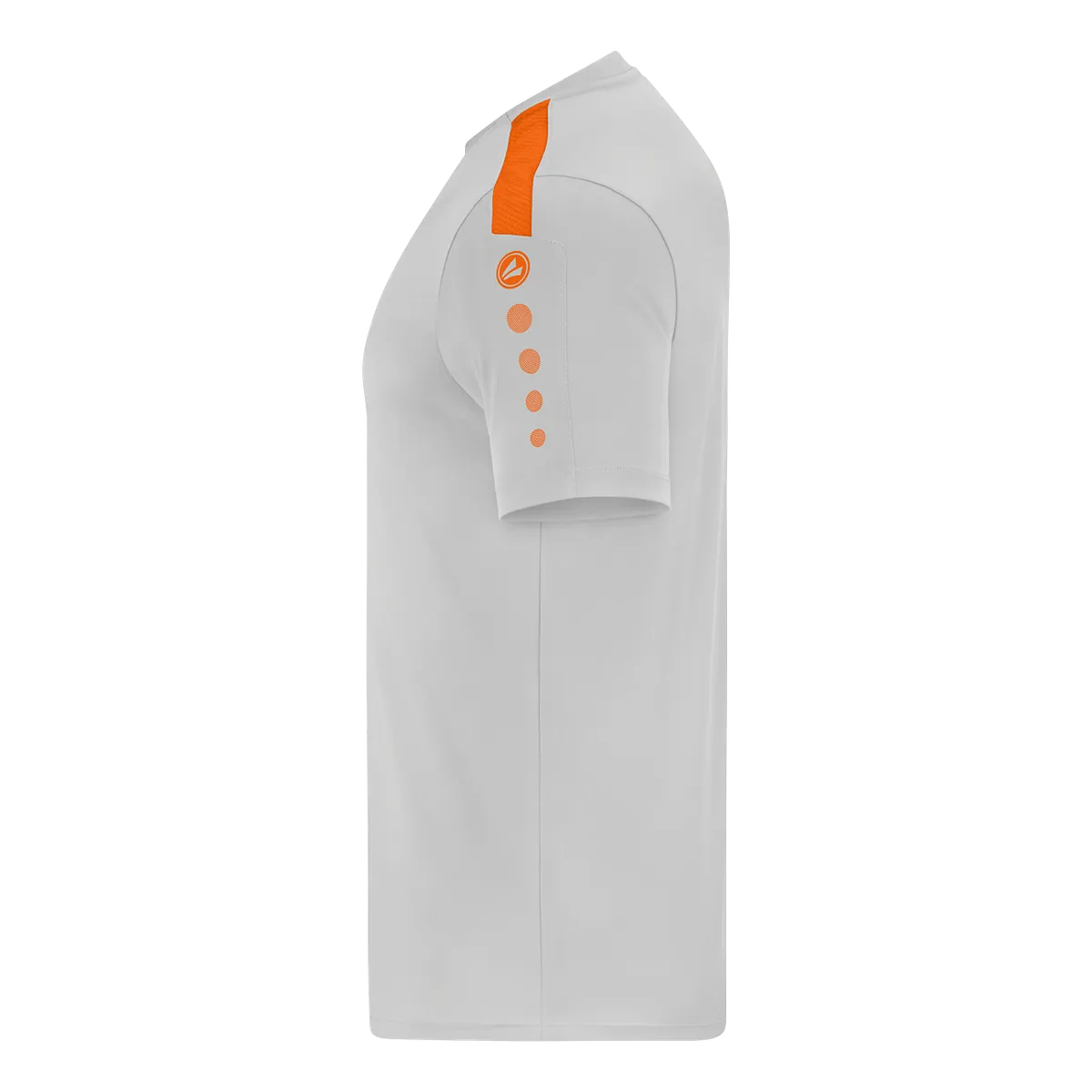 JAKO Trikot Power Kurzarm Damen soft grey/neonorange Seite 