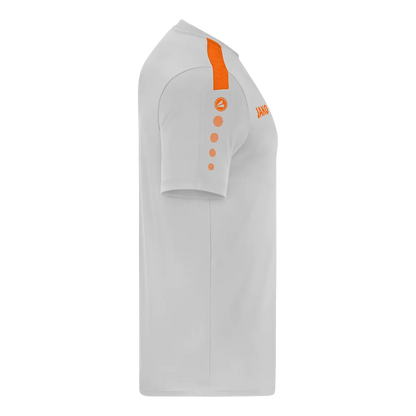 JAKO Trikot Power Kurzarm Kinder soft grey/neonorange Seite 