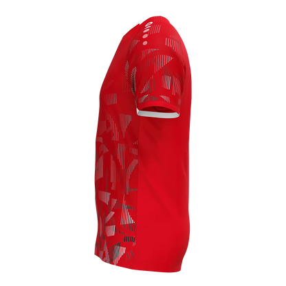 Jako Trikot Sonic Kurzarm Unisex rot/schwarz/weiß Seite 