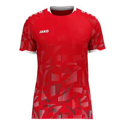 Jako Trikot Sonic Kurzarm Kinder rot/schwarz/weiß Front 
