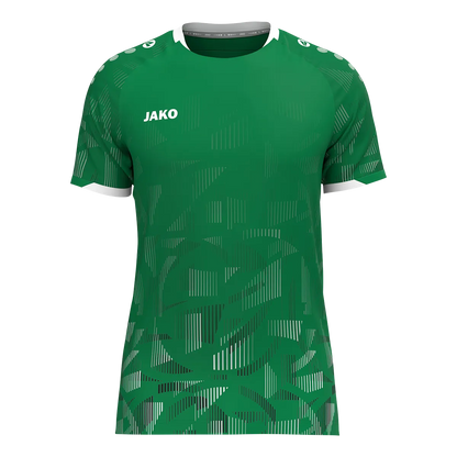 Jako Trikot Sonic Kurzarm Unisex grün/schwarz/weiß Front 