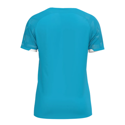 Jako Trikot Sonic Kurzarm Unisex aqua/marine/weiß Ruecken 