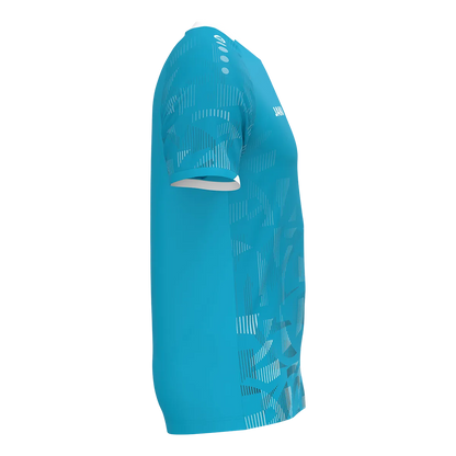 Jako Trikot Sonic Kurzarm Unisex aqua/marine/weiß Detail 
