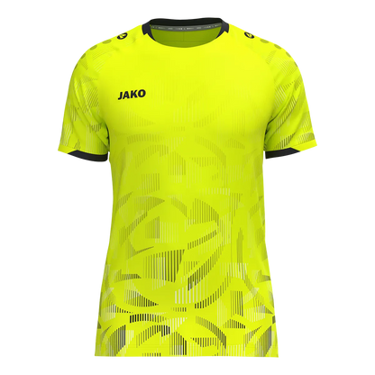 Jako Trikot Sonic Kurzarm Unisex neongelb/schwarz/weiß Front 