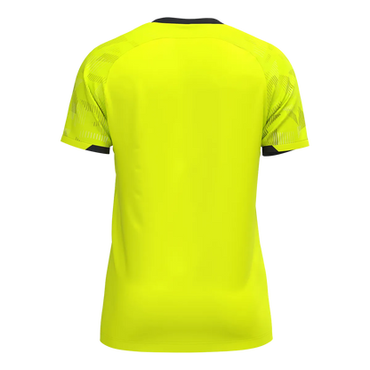 Jako Trikot Sonic Kurzarm Unisex neongelb/schwarz/weiß Ruecken 