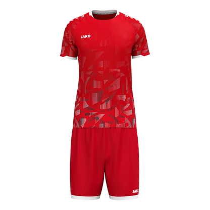 Jako Trikot Sonic Kurzarm Unisex rot/schwarz/weiß Kombination 