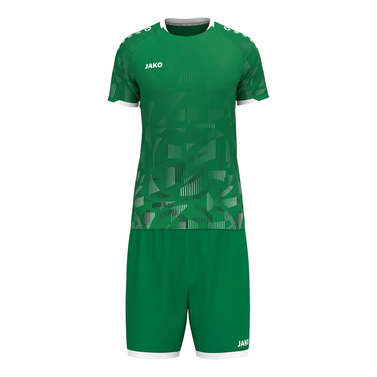 Jako Trikot Sonic Kurzarm Kinder grün/schwarz/weiß Kombination 