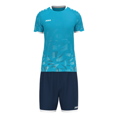 Jako Trikot Sonic Kurzarm Kinder aqua/marine/weiß Kombination 