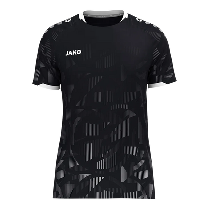 Jako Trikot Sonic Kurzarm Unisex schwarz/anthrazit/weiß Front 