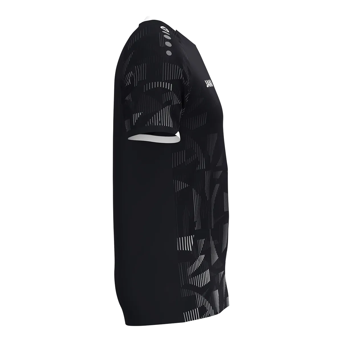 Jako Trikot Sonic Kurzarm Unisex schwarz/anthrazit/weiß Detail 