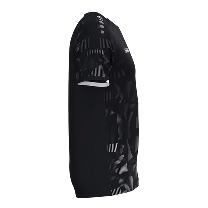 Jako Trikot Sonic Kurzarm Kinder schwarz/anthrazit/weiß Detail 