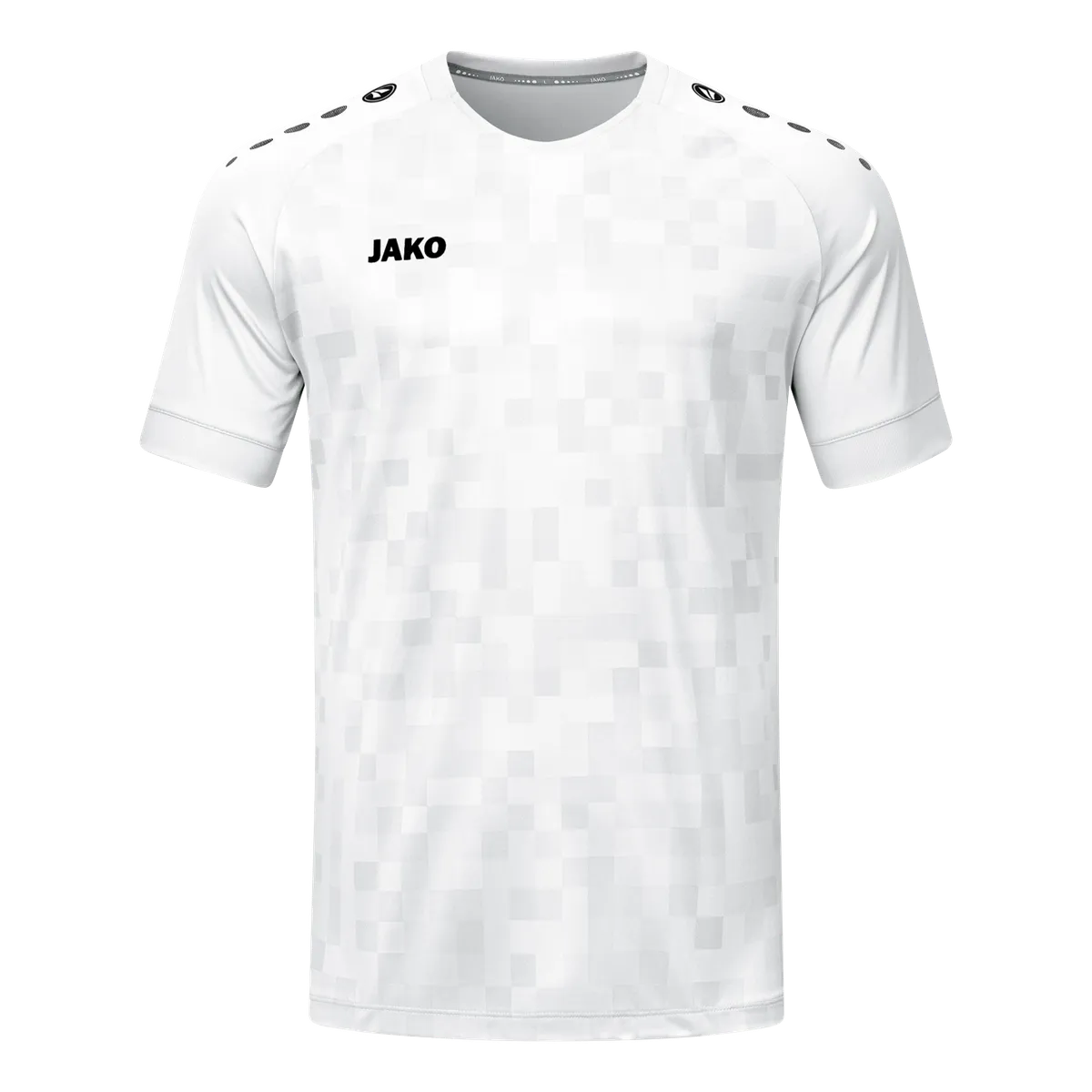 JAKO Trikot Pixel Kurzarm Kinder weiß Front 