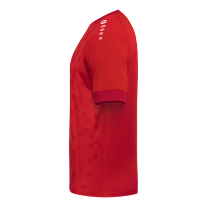 JAKO Trikot Pixel Kurzarm Unisex sportrot Seite 