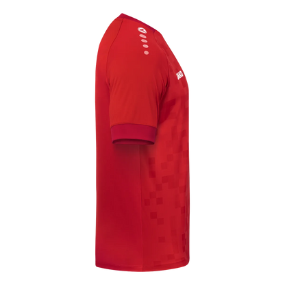 JAKO Trikot Pixel Kurzarm Unisex sportrot Seite 