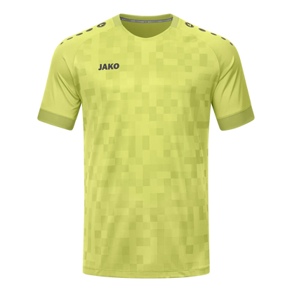 JAKO Trikot Pixel Kurzarm Kinder leuchtgelb Front 