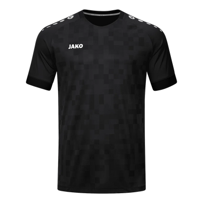 JAKO Trikot Pixel Kurzarm Unisex schwarz Front 