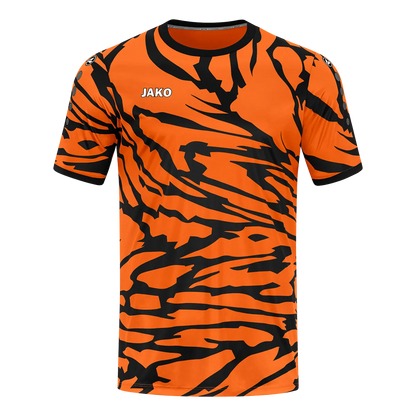 JAKO Trikot Animal Kurzarm Unisex neonorange/schwarz Front 