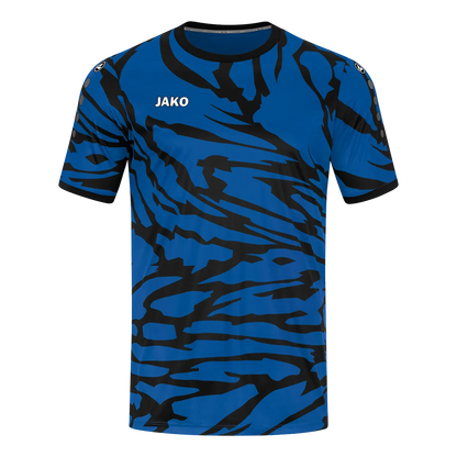 JAKO Trikot Animal Kurzarm Unisex sportroyal/schwarz Front 