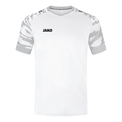 JAKO Trikot Wild Kurzarm Unisex weiß/silbergrau Front 