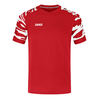 JAKO Trikot Wild Kurzarm Unisex sportrot/weiß Front 