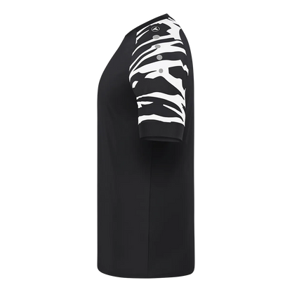 JAKO Trikot Wild Kurzarm Unisex schwarz/weiß Seite 