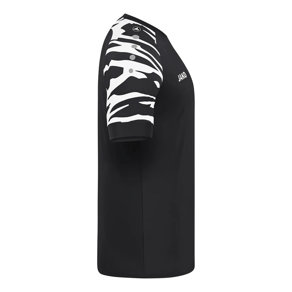 JAKO Trikot Wild Kurzarm Unisex schwarz/weiß Seite 