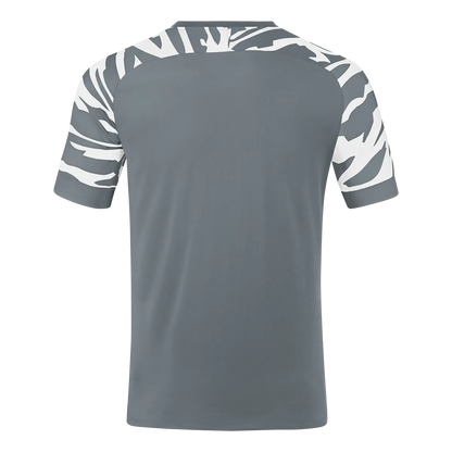 JAKO Trikot Wild Kurzarm Unisex steingrau/weiß Rücken 