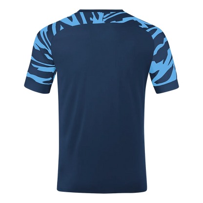 JAKO Trikot Wild Kurzarm Unisex navy/skyblue Rücken 