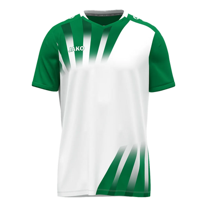 JAKO Trikot Vintage Kurzarm Kinder weiß/grün Front 