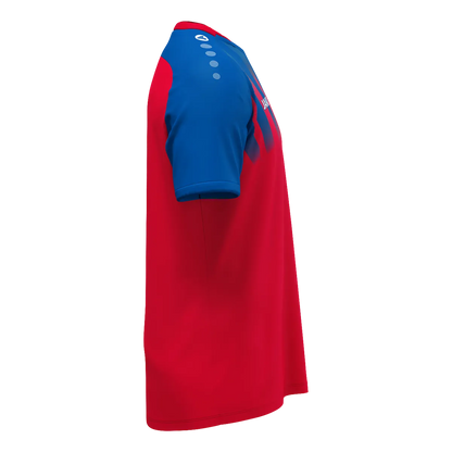 JAKO Trikot Vintage Kurzarm Kinder rot/royal Seite 