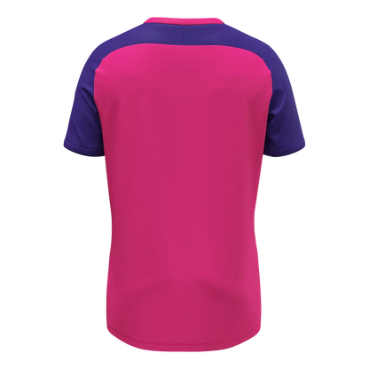 JAKO Trikot Vintage Kurzarm Unisex fuchsia/lila Rücken 