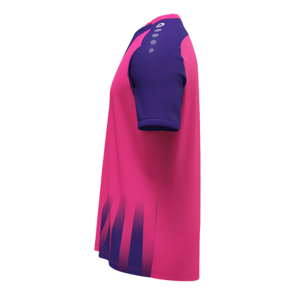 JAKO Trikot Vintage Kurzarm Unisex fuchsia/lila Seite 