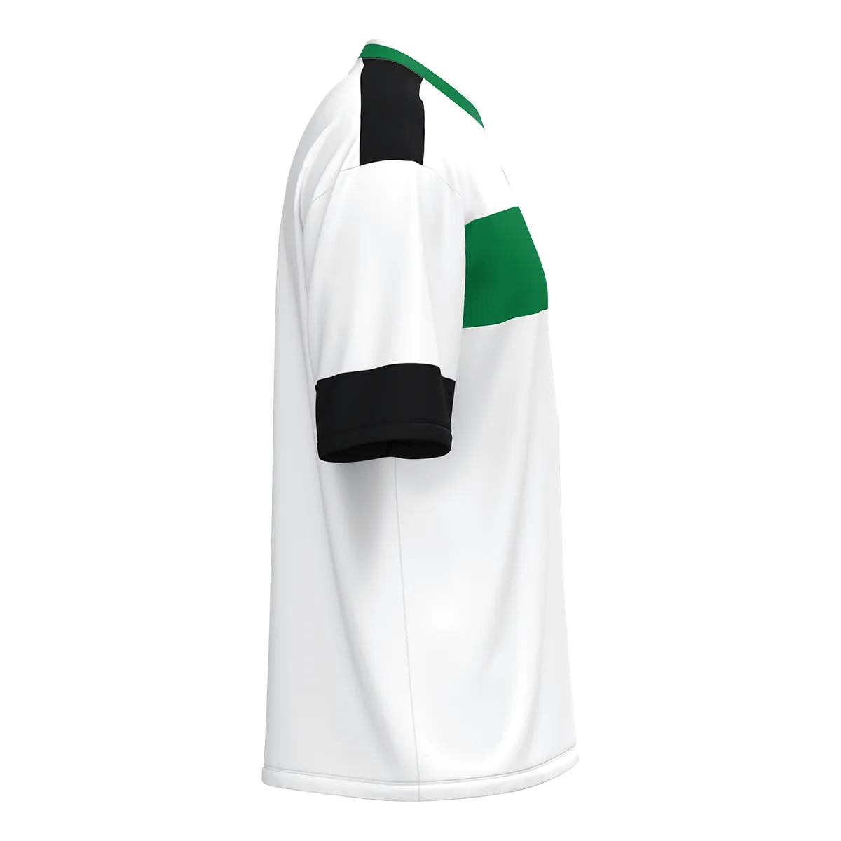 JAKO Trikot Club 92 Kurzarm Unisex weiß/sportgrün/schwarz Seite 