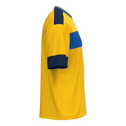 JAKO Trikot Club 92 Kurzarm Unisex gelb/royal/navy Seite 