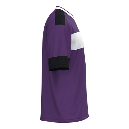 JAKO Trikot Club 92 Kurzarm Unisex lila/weiß/schwarz Seite 