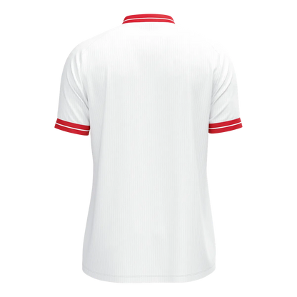JAKO Trikot Retro Kurzarm Kinder weiß/rot Rücken 