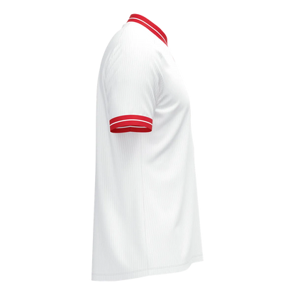 JAKO Trikot Retro Kurzarm Unisex weiß/rot Seite 