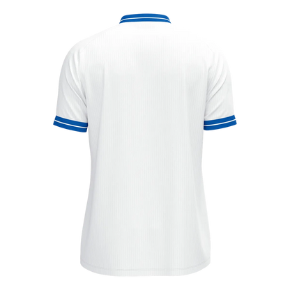 JAKO Trikot Retro Kurzarm Unisex weiß/royal Rücken 